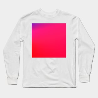 red blue orange gradient texture Long Sleeve T-Shirt